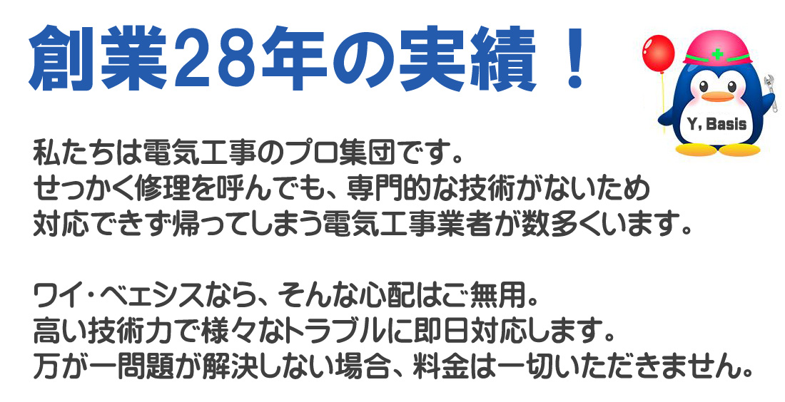 創業28年のプロ集団